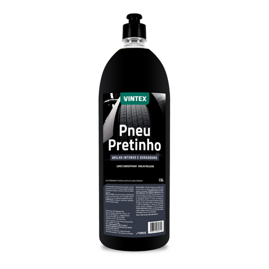 Vintex Pneu Pretinho Renovador de Neumáticos 1,5 L – Brillo Intenso y Protección para Neumáticos