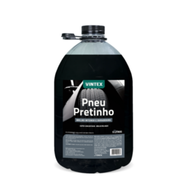 Vintex Pneu Pretinho Renovador de Neumáticos 5L – Brillo Intenso y Protección para Neumáticos