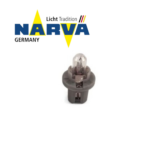 NARVA AMP BAX 24V B8.5D BASE GRIS 1UN