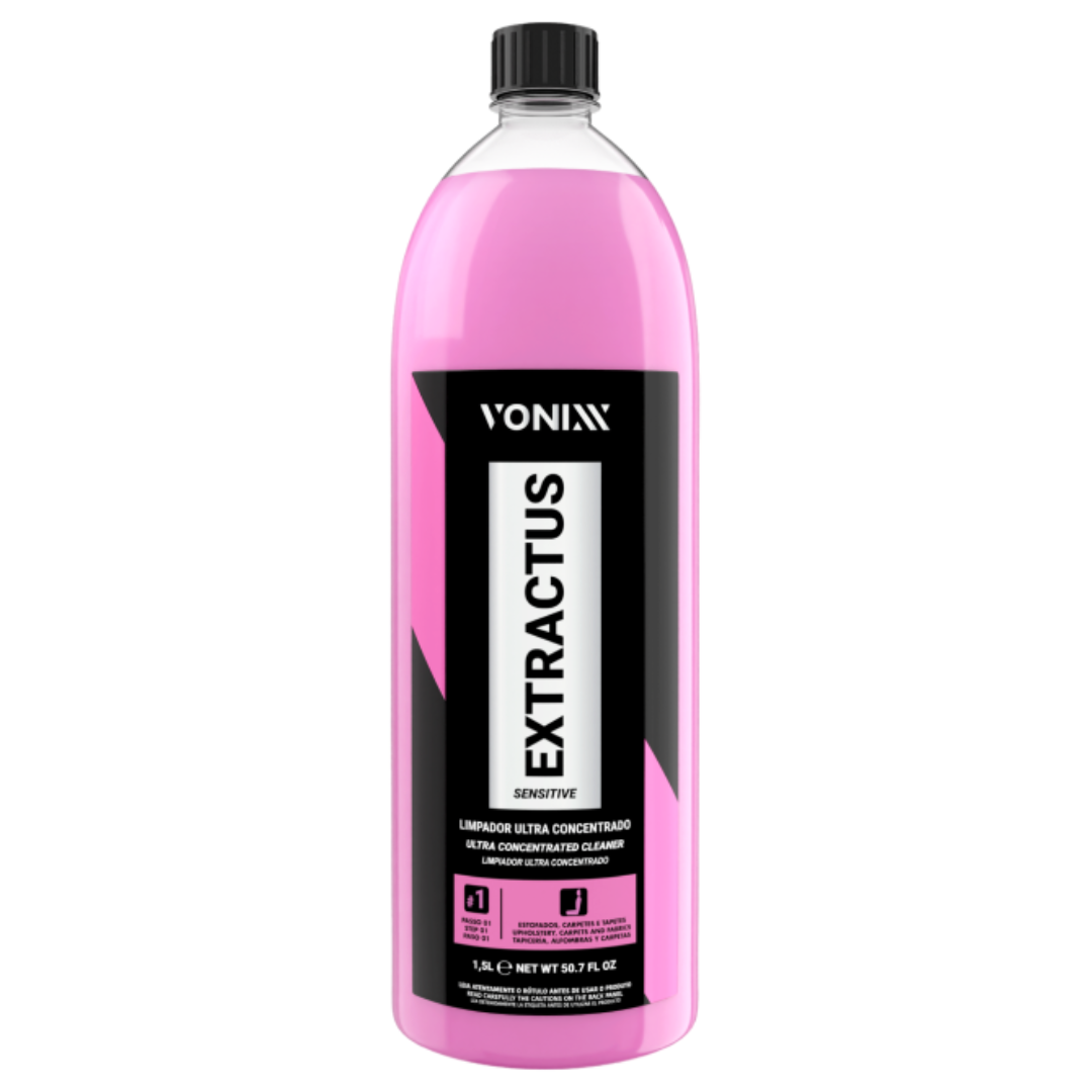 Vonixx Extractus Sensitive 1,5L – Limpiador Ultra Concentrado para Telas Delicadas