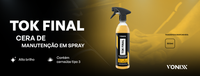Vonixx Carnaúba Tok Final 500ml – Cera Rápida en Spray para Mantenimiento y Brillo