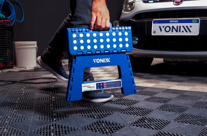 Vonixx Banqueta Plegable Plástica 31 x 22 cm