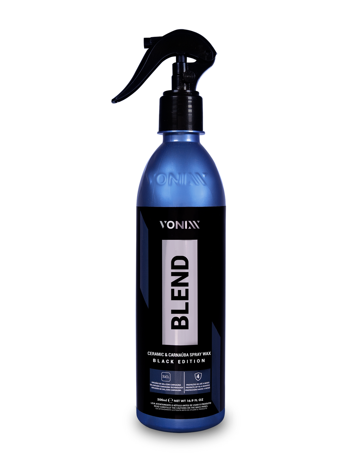 Vonixx Blend Spray 500ml – Cera Líquida Híbrida con Carnaúba y SiO₂