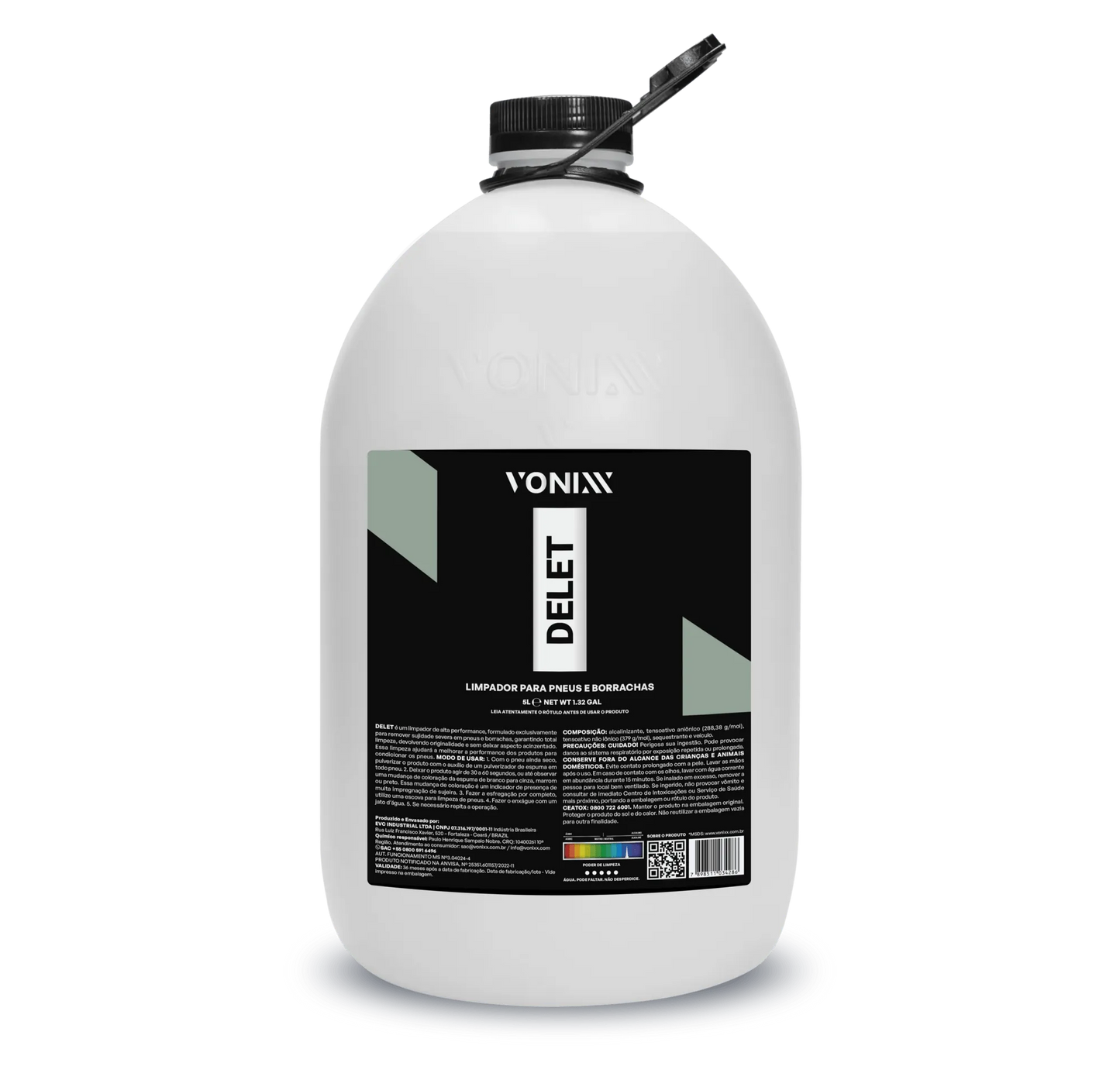 Vonixx Delet 5l - Limpia Gomas