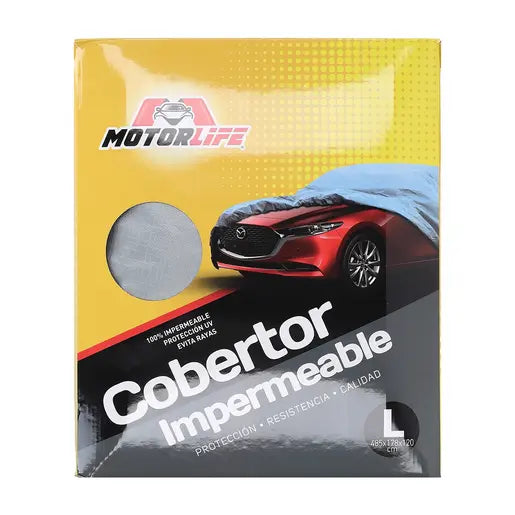Motorlife Cubre Auto Impermeable Talla L
