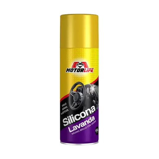 Motorlife Silicona Spray Lavanda 450cc
