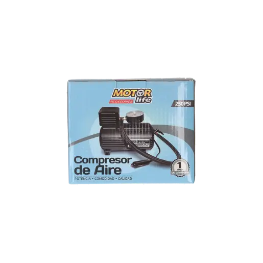 Motorlife Compresor de Aire 12v 250 Psi