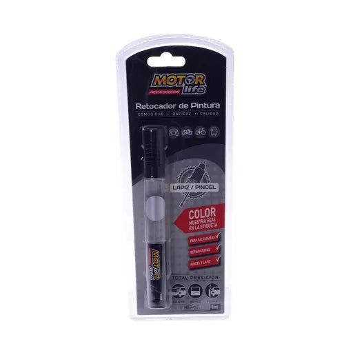 Motorlife Lapiz Retocador Gris Platino