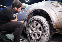 Vonixx Cepillo Suave para Llantas y Pasos de Rueda Largo