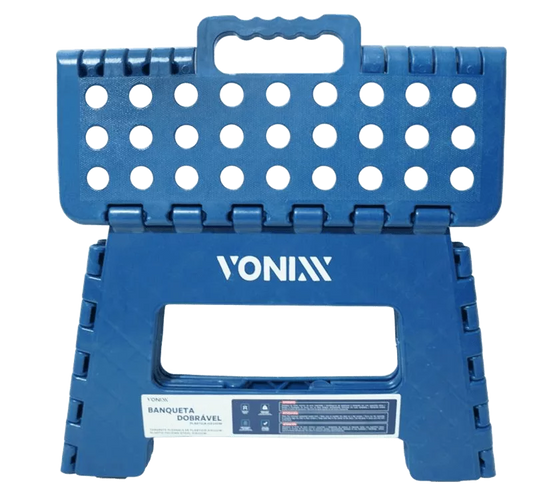 Vonixx Banqueta Plegable Plástica 31 x 22 cm