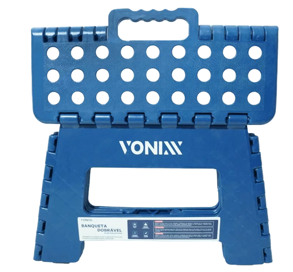 Vonixx Banqueta Plegable Plástica 31 x 22 cm