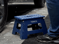Vonixx Banqueta Plegable Plástica 31 x 22 cm