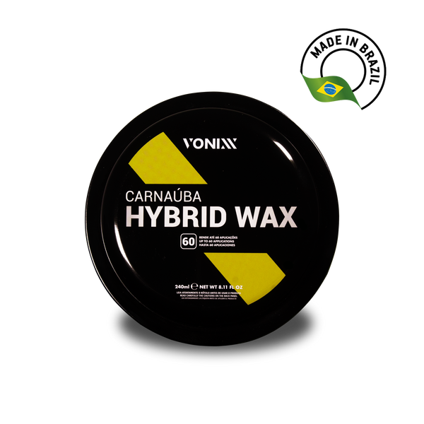 Vonixx Carnaúba Hybrid Wax 240ml – Cera en Pasta Híbrida de Alto Rendimiento