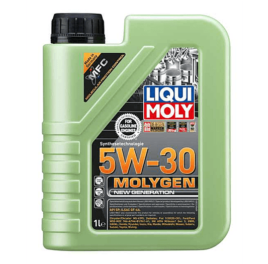 Aceite Liqui Moly 5W-30 Molygen Bencina 1 Litro