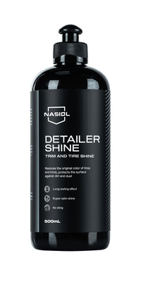Nasiol Detailer Shine 500ml - Brillo para Neumáticos y Plásticos Exteriores