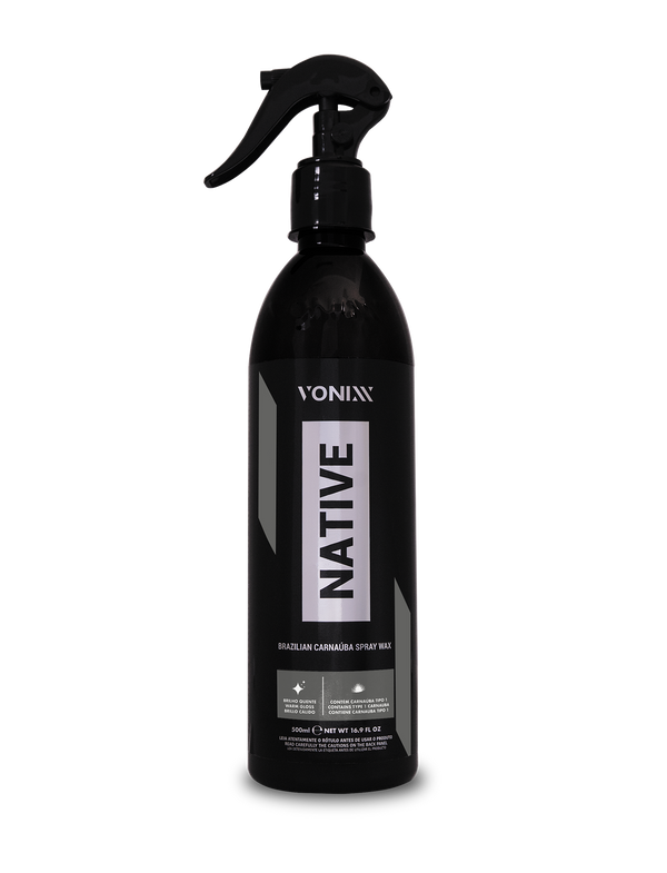 Vonixx Native Spray Wax 500ml - Cera de Carnaúba Tipo 1