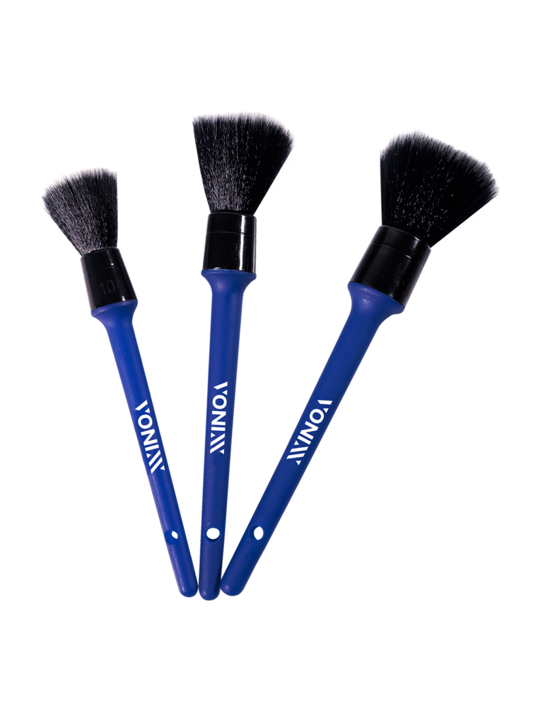 Vonixx Kit 3 Brocha Detailing Ultra Suave