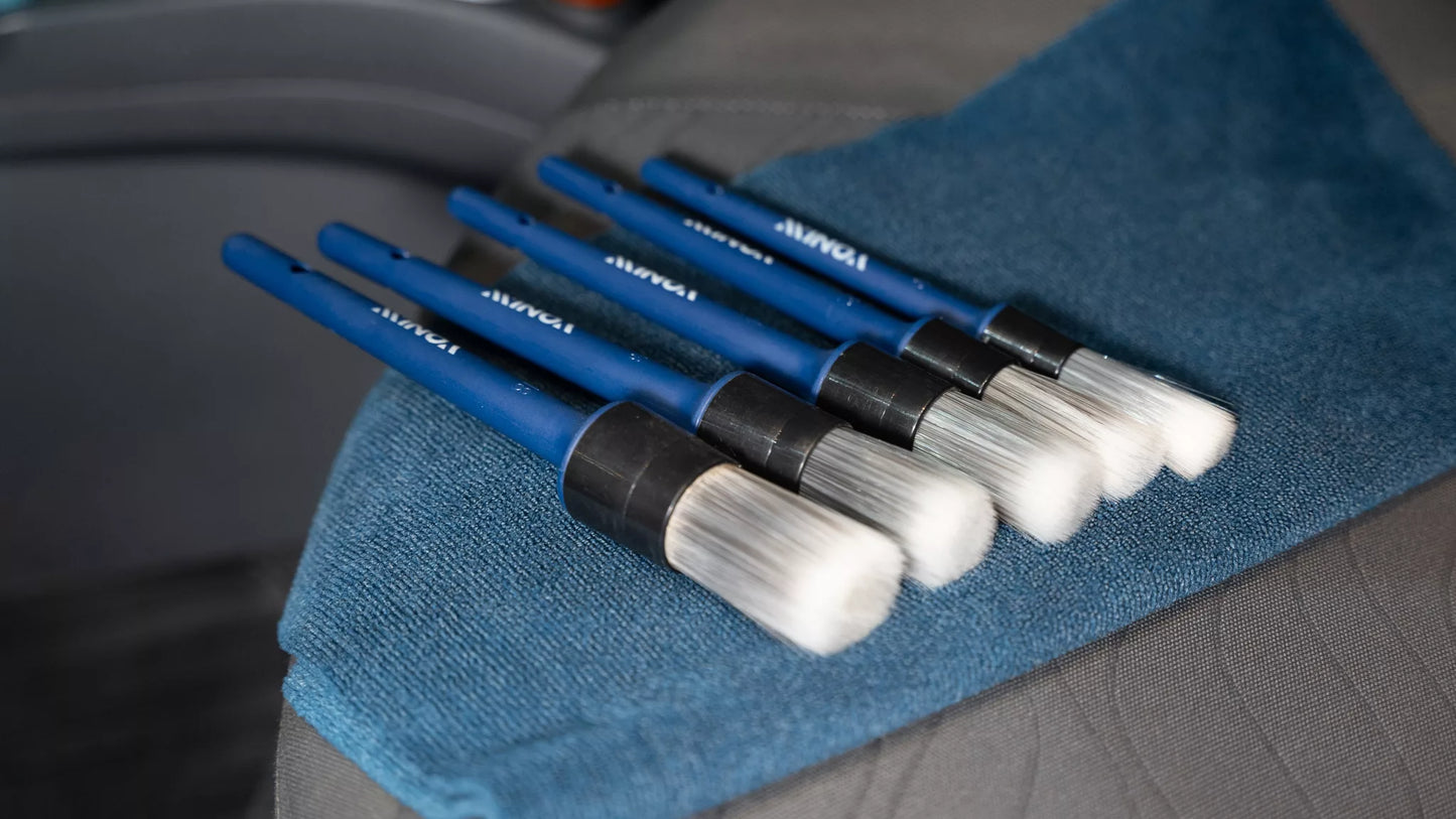 Vonixx kit 5 brocha detailing interior