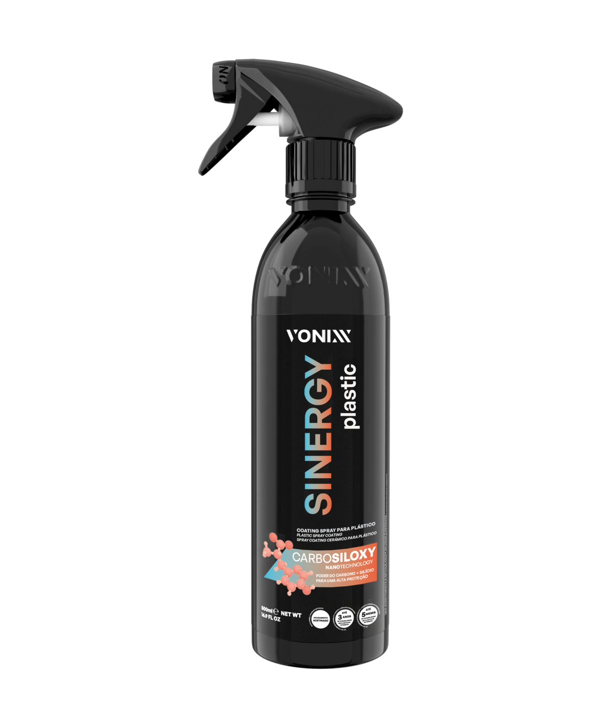 Vonixx Sinergy Plastic 500ml – Sellador Cerámico para Plásticos
