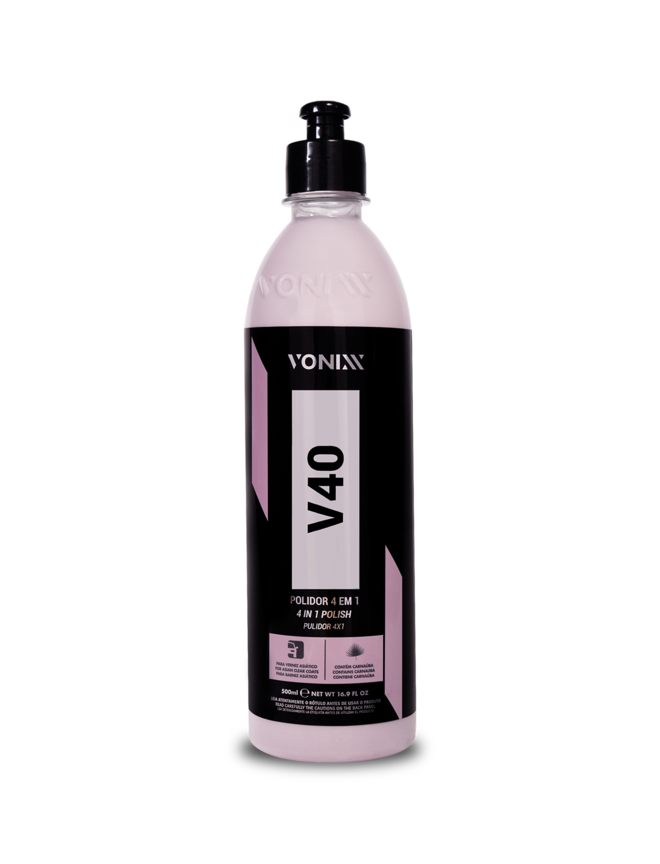 Vonixx V40 500ml – Pasta Pulir 4 en 1 (Corte, Pulido, Sellado)