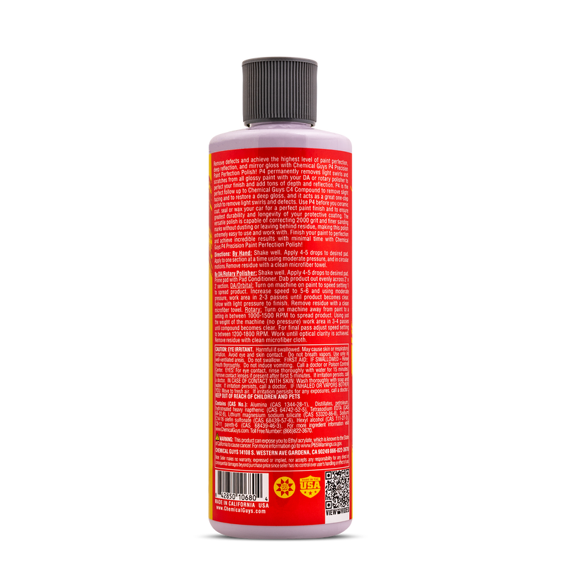 Chemical Guys Pulimento P4 Precision Paint Perfection Polish