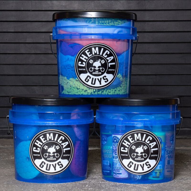 Chemical Guys Heavy Duty Detailing Bucket Azul