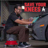 Chemical Guys Heavy Duty Detailing Bucket Gris