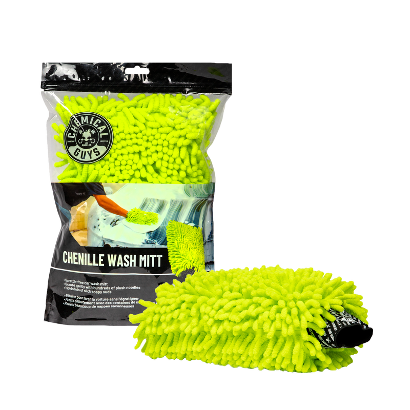 Chemical Guys Guante De Lavado Chenille Wash Mitt