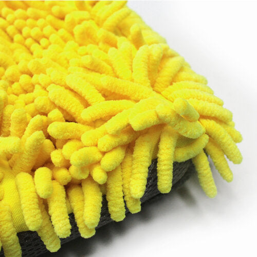 MAXSHINE CHENILLE MICROFIBER WASH MITT