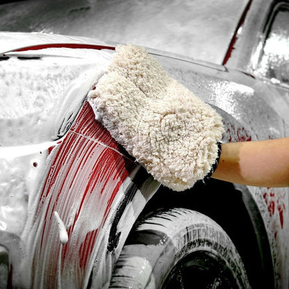 MAXSHINE PLUSH MICROFIBER WASH MITT