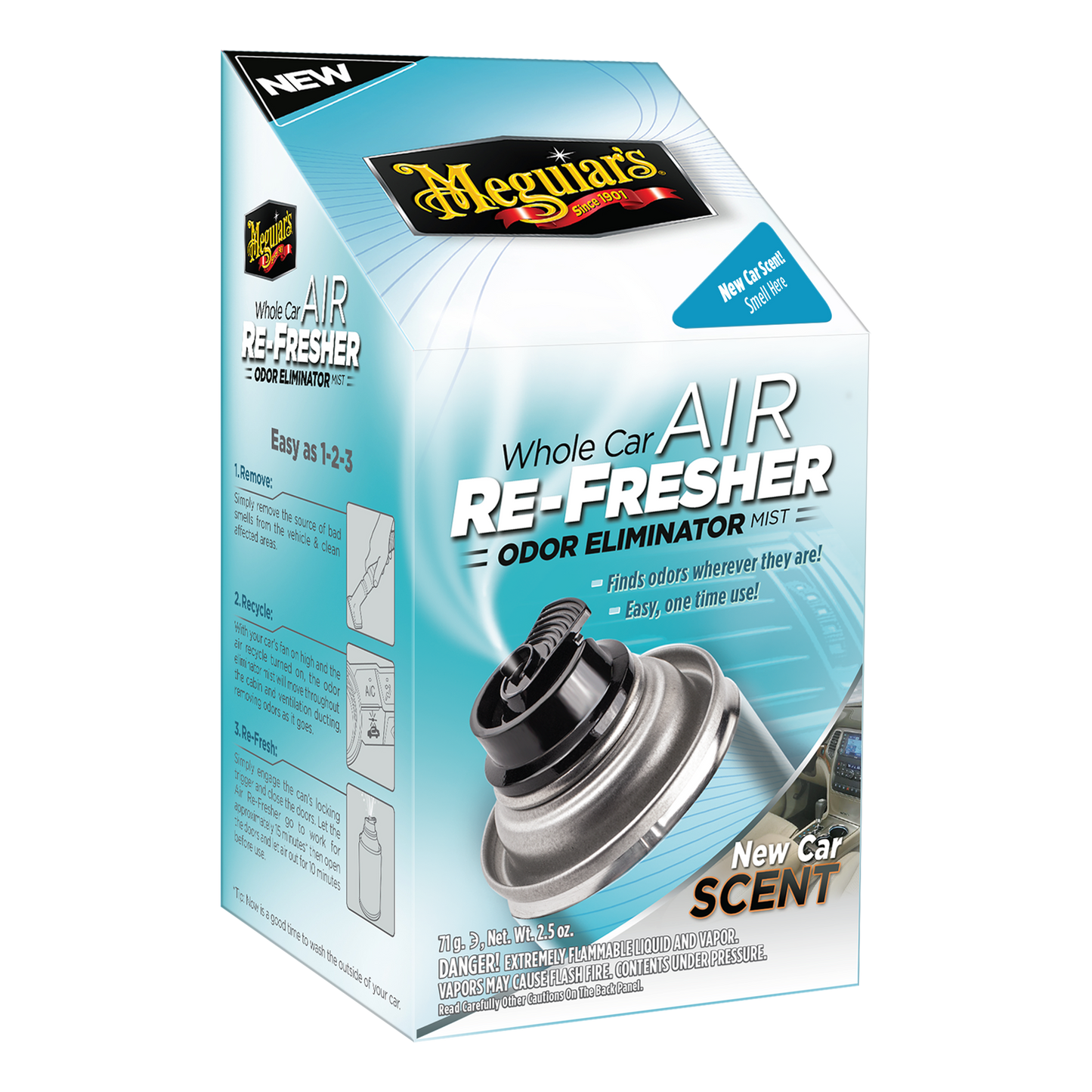 MEGUIARS AIR RE-FRESHER - NEW CAR SCENT