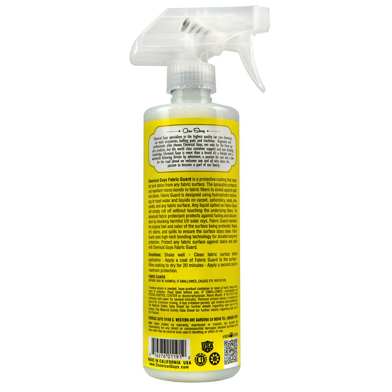 Chemical Guys Fabric Guard (Repelente de agua)